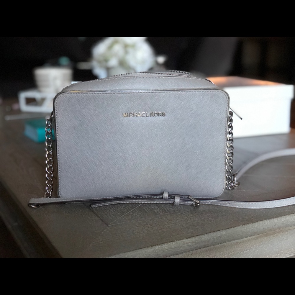 Michael Kors Saffiano Leather Crossbody Bag
